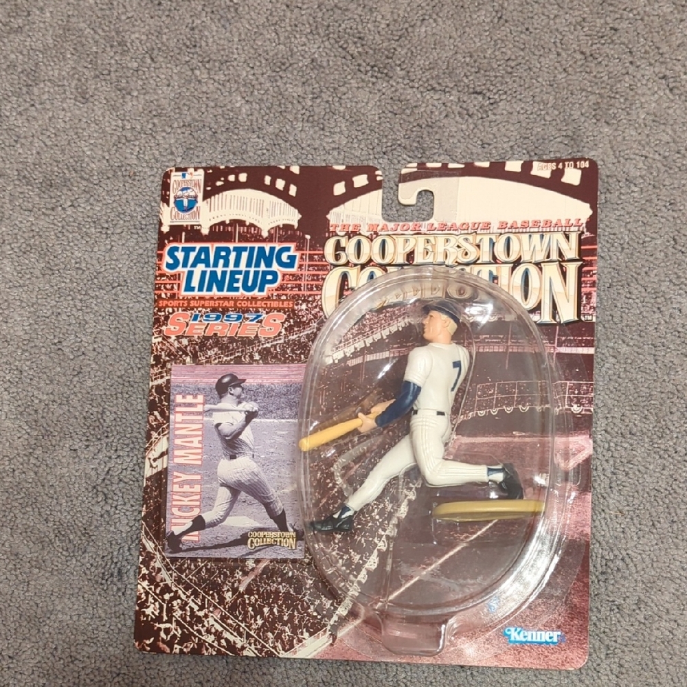 Kenner Cooperstown Collection Action Figure - White and Blue SALE
